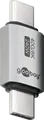 GOOBAY 74448 - USB 4.0 Adapter, C Stecker auf Stecker, gerade