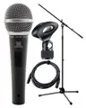 Pronomic DM-58 Vocal Mikrofon mit Schalter Starter SET inkl. Ständer+ Klemme + Kabel