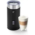 Tchibo elektrischer Milchaufschäumer, Antihaftbeschichtung, warmer und kalter Milchschaum, für Latte Macchiato, Cappuccino und Kakao, Edelstahlge... - Silber