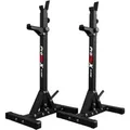 K-SPORT Kniebeugeständer Langhantelablage mit Hantelscheibenaufnahme Squat Rack