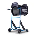 Scheppach Rollsieb RS500 Siebtrommel-Länge: 775mm | Ø 400mm | Maschenweite 9,5mm | 3-stufige Neigungsverstellung | für Erde, Kompost & Sand | Trommelsieb, Kompostsieb, Erdsieb mit Fahrvorrichtung