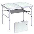 Sportneer Camping-Tisch 40 x 60 x 50 cm, grau