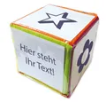TimeTEX Spielesammlung Blanko-Würfel mit Einstecktaschen 25 cm