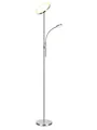 Tomons LED Stehlampe Stehleuchte Stufenlos Dimmbar, verstellbare Leselampe, LED fest integriert