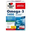Doppelherz Omega-3 1.400 Kapseln 120 St