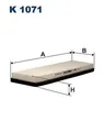 FILTRON K 1071 Filter, Innenraumluft für PEUGEOT