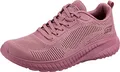 Skechers Damen Bobs Squad Chaos Sneaker, Himbeere, 39 EU