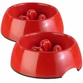 infactory 2er Pack Anti-Schling-Napf für Hunde und Katzen, 300 ml