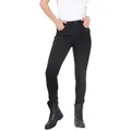John Doe Motorradjeans Ruby Lady XTM Monolayer Damen Motorradhose Slim Fit, BLACK, 32/32