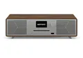 sonoro MEISTERSTÜCK (Gen.2) Kompaktanlage mit CD Player (Airplay, Google Cast, Spotify, FM, DAB+) Walnuss
