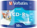 Verbatim CD-R 80Min/700MB 43794 (VE50) Blu-ray-Rohlinge CD-R