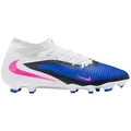 Nike Nike Performance Phantom 6 High Academy MG Attack Fußballschuh blau|rosa 44,5 EU