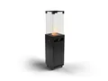 Planika Gas-Feuerstelle Faro inkl. Cover - Schwarz