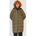 QS Wintermantel Outdoor-Mantel Gesteppter Mantel mit Kapuze grün M (38)
