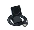 USB 2.0 Kabel 100 cm Ladestation für OnePlus Watch Smartwach in Schwarz