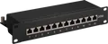 GOOBAY 93796 - Patchpanel, 10'', 12-Port, Cat.6a, 1 HE