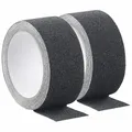 AGT 2er-Set Anti-Rutsch-Klebeband schwarz, robust, wasserfest, 48 mm x 4 m