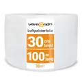 versando Premium Luftpolsterfolie 100m x 0,3m Versand, Verpackung, Umzug Noppenfolie Bubble Wrap LPF Rolle