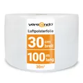 Luftpolsterfolie 1x Rolle 30cm x 100m Noppelfolie Polsterfolie Knallfolie