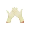 Latex Natur Einmalhandschuhe puderfrei | 100 Stück M