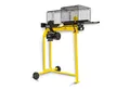 BAMATO Holzspalter HO-7E_SET, Spaltgutlänge bis 52.00 cm, Spaltgutdurchmesser bis 25.00 cm, (1-St), Fahrwerk, stufenlose Spalthubeinstellung, vorbefüllt mit Hydrauliköl