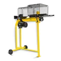 BAMATO Holzspalter HO-7E liegend Brennholzspalter inkl Untergestell + Räder 230V