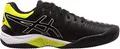 ASICS Herren Gel-Resolution 7 Clay Tennis Shoe, Black/Sour Yuzu, 39.5 EU