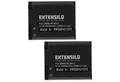 Extensilo Akku passend für Panasonic Lumix DMC-ZS30K, DMC-ZS30R, DMC-ZS100K, Kamera-Akku Akku Li-Ion 1050 mAh (3,7 V), Leistungsfähige Austausch-Akkus für Digitalkamera, Spiegelreflexkamera