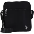 U.S. Polo Assn. Umhängetasche Crossbody Bag schwarz M | 26 cm x 30 cm x 4.5 cm