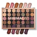 Profusion Cosmetics Minimalistische Lidschatten-Palette mit 35 Farbtönen, werden Sie kreativ mit mischbaren Nude-Tönen und Glitzer-Finishes, professionelle Qualität, Nude-Lidschatten-Palette, ideal