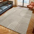 Designteppich AYYILDIZ TEPPICHE "ART 1121 Boho Design", beige, B:60cm H:20mm L:110cm