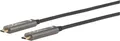 MicroConnect Premium - USB-Kabel - USB-C (M) zu USB-C (M) - USB 3,2 Gen 1 - 10,0m - Active Optical Cable (AOC), Support von 4K 60 Hz - Schwarz (USB3.1CC10OP)