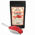 Chili Himbeer Bonbon - zuckerfrei- xtra scharf - 175g - RED DEVILS TASTE - im Zip Beutel