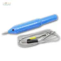 Durchgangsprüfer Stift - Prüf Fix mit LED und Kabel - Strom Prüfstift im Etui