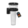 TFA Dostmann Regenmesser, 471001,wetterfest, robust, Niederschlagsmengenermittlung, schwarz, L 87 x B 87 (116) x H 205 mm