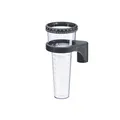 TFA 47.1001 Regenmesser Kunststoff 20,5cm, klar/schwarz