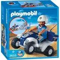Playmobil Polizist Mit Quad 3655 Motor Mit Rückziehmechanismus