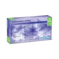 ARNOMED Nitril Ocean Blue Einmalhandschuhe, puderfrei, blau 381-M , 1 Packung = 100 Stück, Größe M