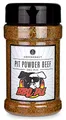 Ankerkraut Pit Powder Beef, BBQ Rub Gewürzmischung von BBQ-Pit, für Beef Ribs, Flank Steak oder klassische Steaks, 200g im Streuer