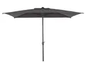 Siena Garden Marktschirm 200 cm x 300 cm Anthrazit Kurbelmechanik Sonnenschirm