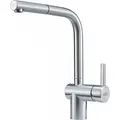 FRANKE Armatur ATLAS NEO Edelstahl massiv mit Zugauslauf / Maris