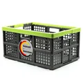 BigDean Klappbox faltbar extra groß & extrem stabil – Klappkorb ideal für Einkäufe und Transport – Einkaufskorb faltbar Made in Germany Klappbox