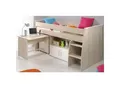 Parisot Multifunktions Hochbett "Charly 4" Akazie-Weiß
