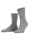 FALKE Unisex Socken Run U So Baumwolle Funktionsmaterial einfarbig 1 Paar, Grau Light Grey 3400, 44-45