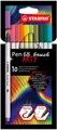 30 STABILO Pinselstift Pen 68 brush ARTY, 30er Kartonetui