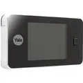 Yale - Standard Digitaler Türspion 500 - Live-ansicht - Hochwertige Kamera - Weiß