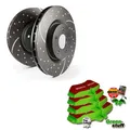 EBC B06 Bremsen Kit Vorne Beläge Scheiben für Opel Corsa D