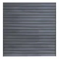 GrojaSolid Rhombus Steckzaun-Set Steingrau co-extrudiert 180x180cm 4250260974436