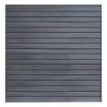 GrojaSolid Rhombus Steckzaun-Set Steingrau co-extrudiert 180x180cm