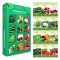 Gemüsesamenset 12 Sorten Samen - Saatgut für Gemüse - Geschenkset